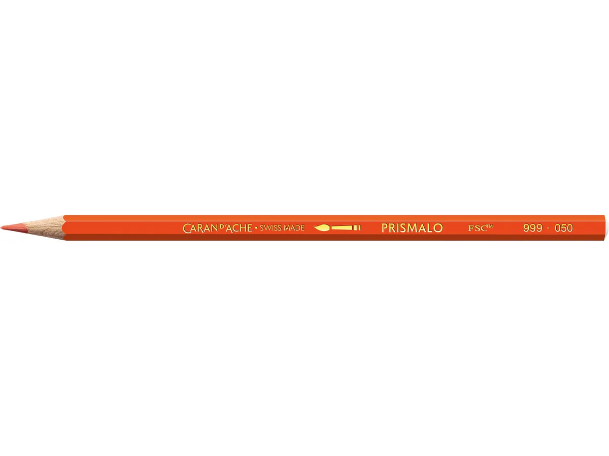 Карандаш Caran d`Ache Prismalo Flame Red - FSC, 999.050 1