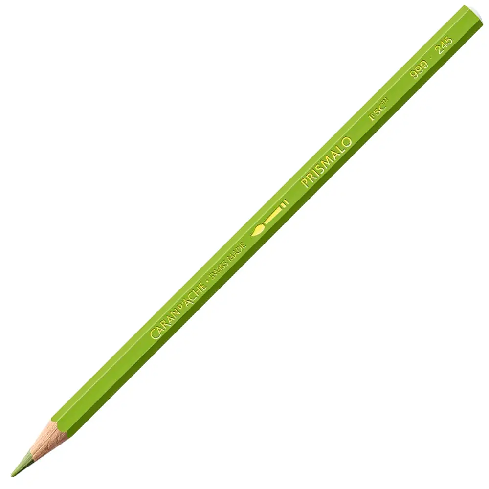 Карандаш Caran d`Ache Prismalo Light Olive - FSC, 999.245