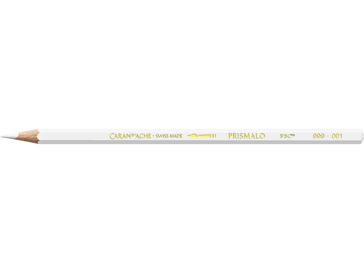Олівець Caran d`Ache Prismalo White - FSC, 999.001 1
