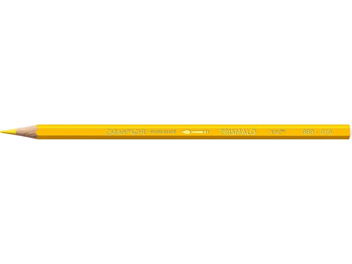 Олівець Caran d`Ache Prismalo Yellow - FSC, 999.010 1