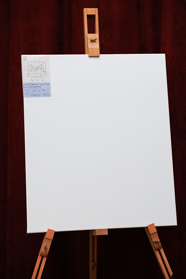 Подрамник 30*35 см, мелкое зерно, акрил, итал. хлопок 5