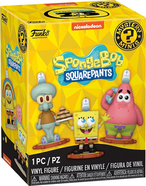 Фигурка Funko Mystery Minis – Губка Боб (в ассорт., в диспл.), 76102