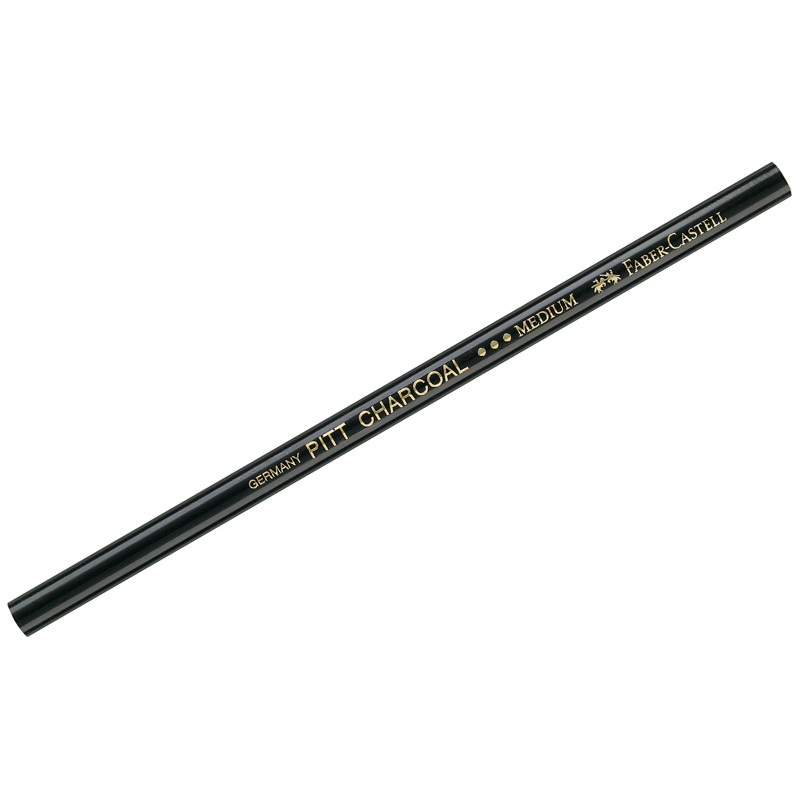 Карандаш угольный PITT Monochrome натуральный средний, 117400 Faber-Castell 1