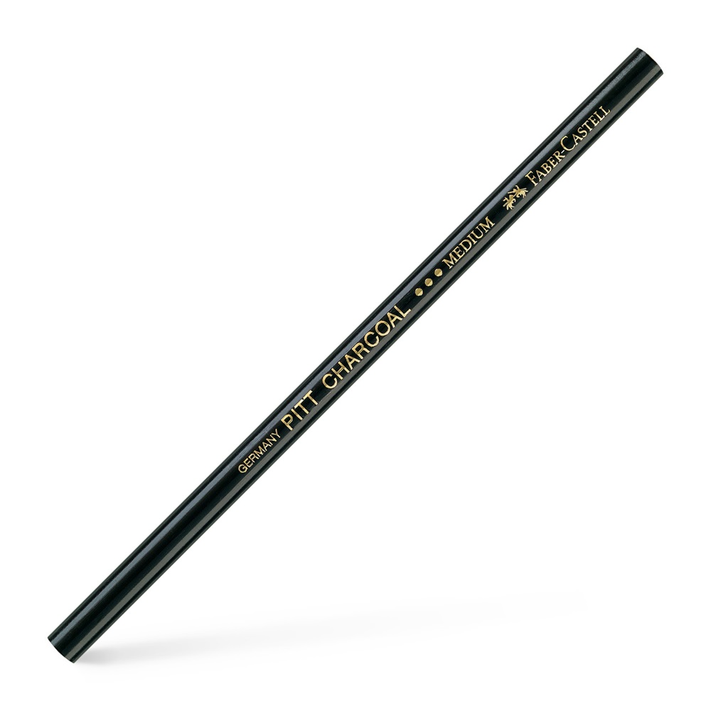 Карандаш угольный PITT Monochrome натуральный средний, 117400 Faber-Castell