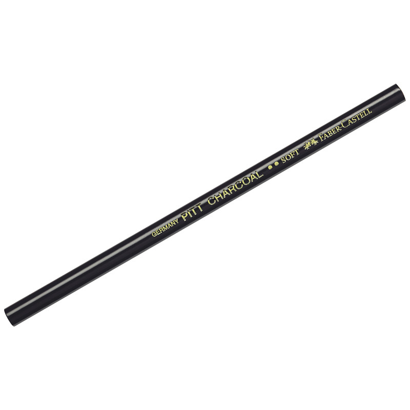 Карандаш угольный PITT Monochrome натуральный мягкий, 117403 Faber-Castell 1