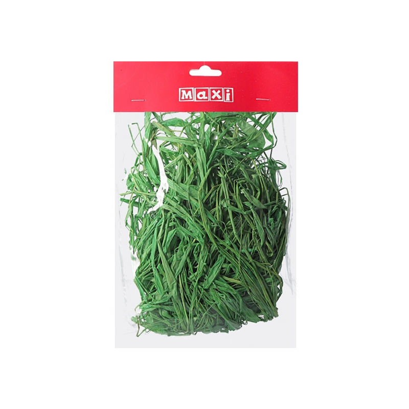 Рафия 30г, зеленая, BJ21-05114-K
