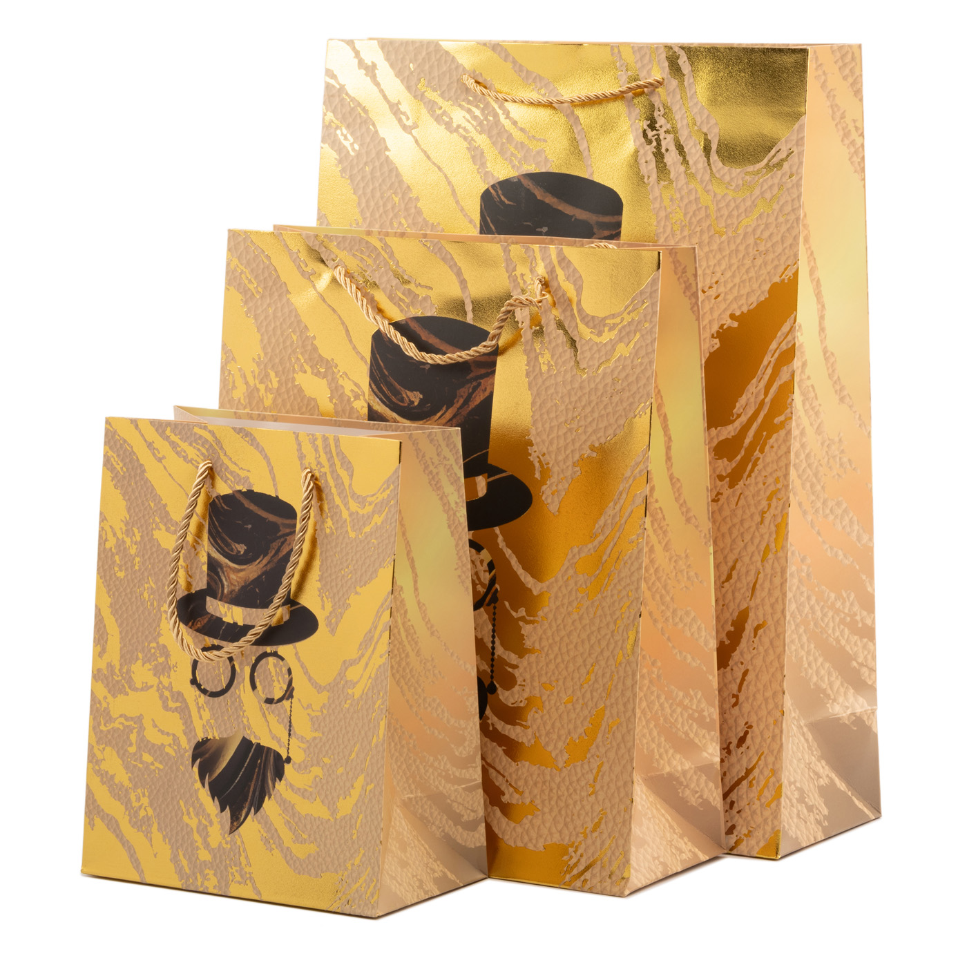 Подарунковий пакет, 18*23*10, M, чол., Bag9 6