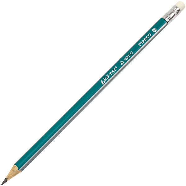 Карандаши Grip-rite трикуг. 2=HB 9001EМ в блистере 12 шт 9001EM 12CB, Marco 1