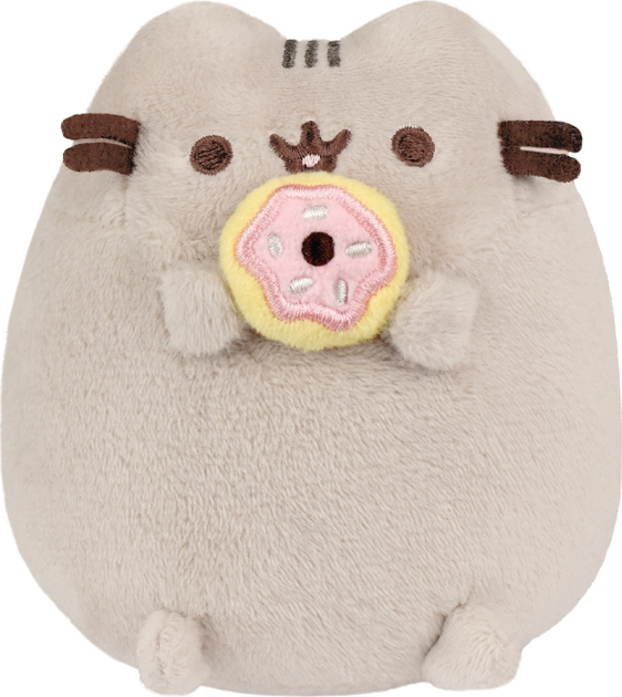 Игрушка мягконабивная Pusheen с пончиком 11 см, 210996K