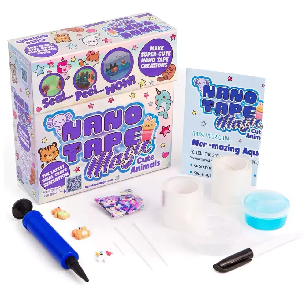 Набор для творчества Nano Tape Magic classic "Cute Animals", BKL5000-A 1