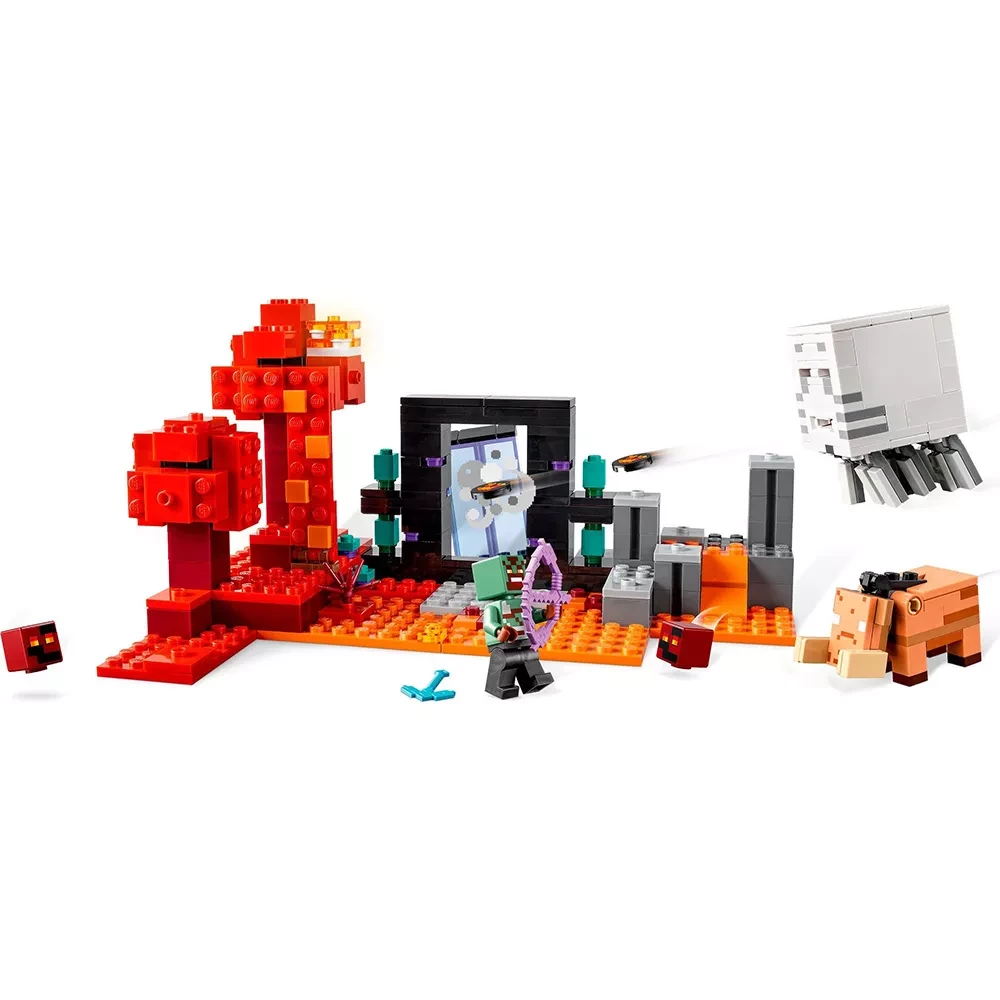 Конструктор Lego Minecraft "Засада у портала в Нижний мир", 21255 2