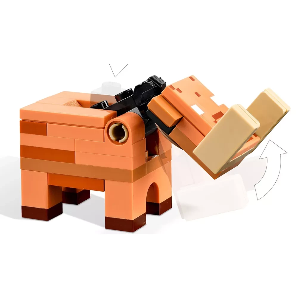 Конструктор Lego Minecraft "Засада у портала в Нижний мир", 21255 4