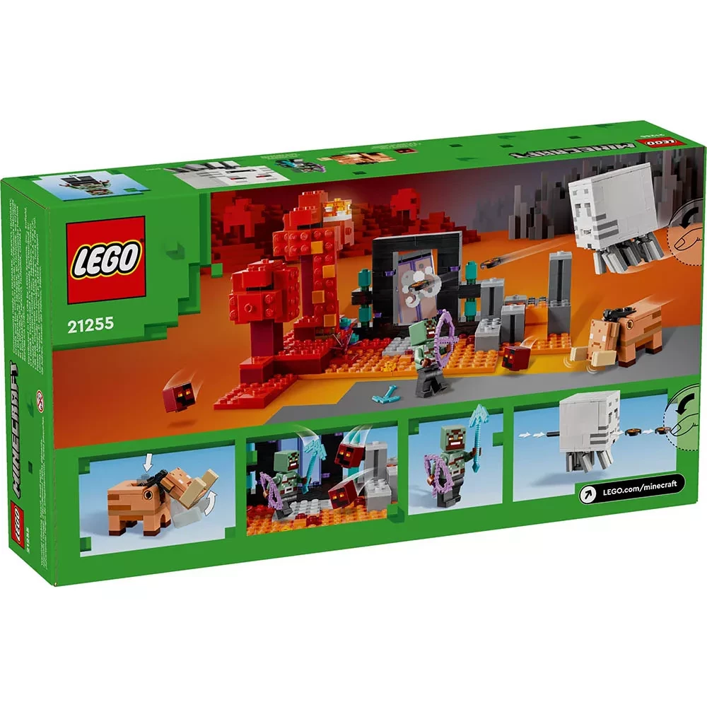 Конструктор Lego Minecraft "Засада у портала в Нижний мир", 21255 9
