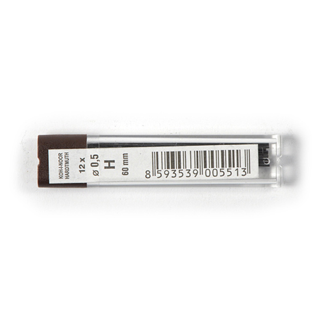Грифель 0,5 мм Н 12 шт, KIN 4152