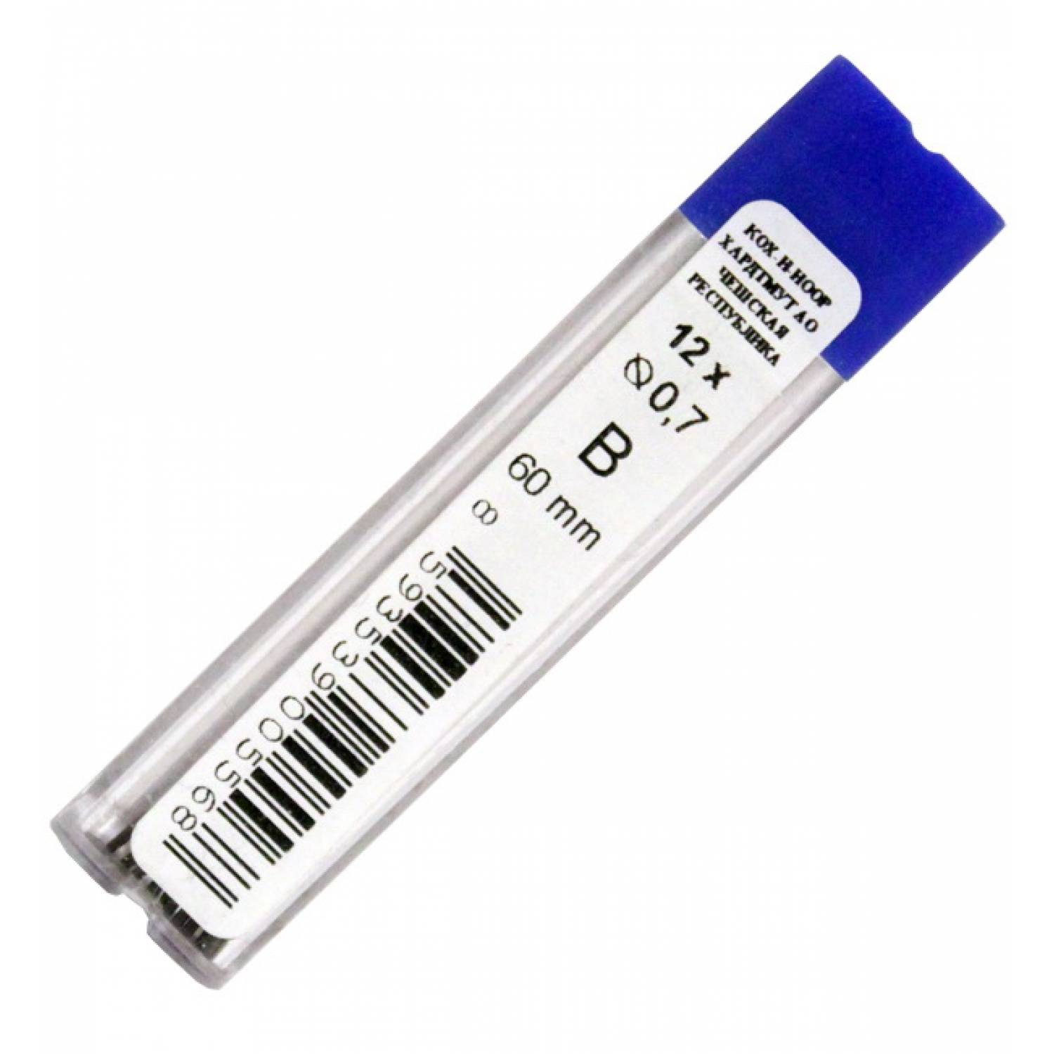 Грифель 0,7 мм В 12 шт, KIN 4162