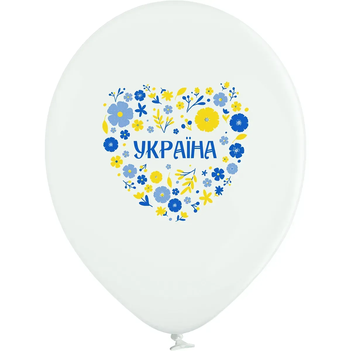 Кулька повітряна В105 "Україна" орнамент, 30 см, 3103-1340
