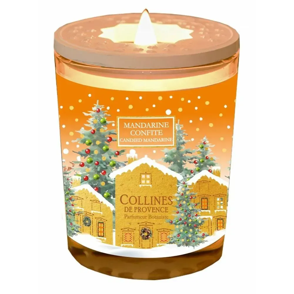 Свічка "Мандаринові цукати" 180 г, C3508MCO, Collines de Provence