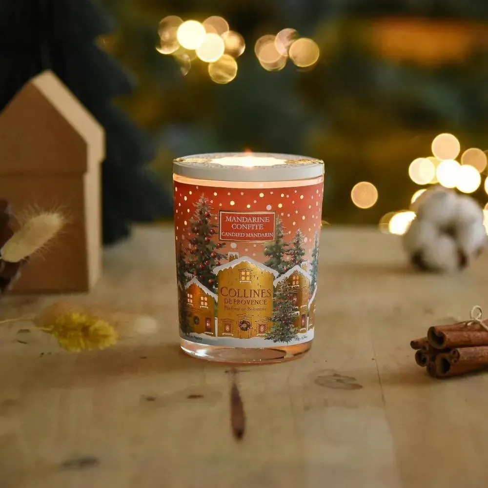 Свічка "Мандаринові цукати" 180 г, C3508MCO, Collines de Provence 1