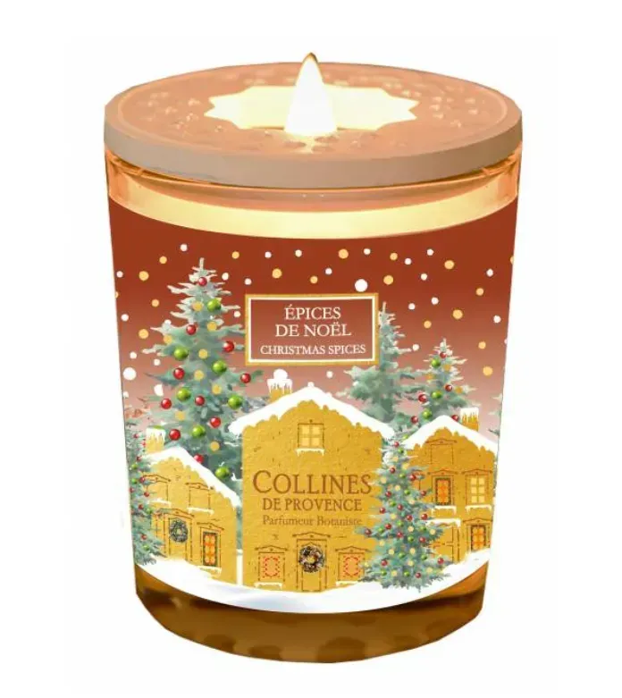 Свічка "Різдвяні прянощі" 180 г, C3508ENO, Collines de Provence