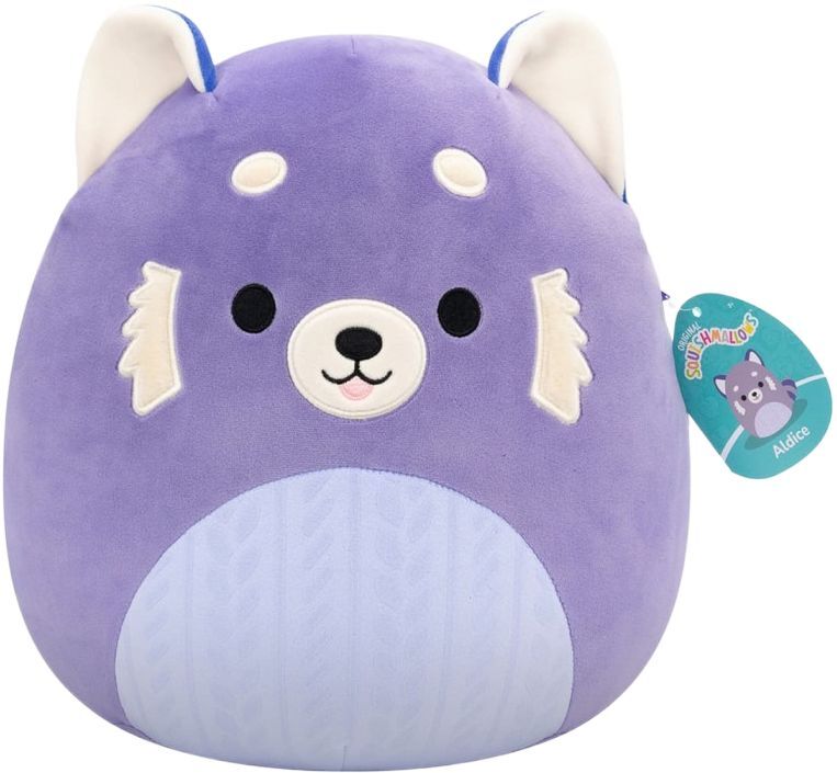 М`яка іграшка SQUISHMALLOWS - ЧЕРВОНА ПАНДА АЛДІС, 30 см, SQCR06690 1