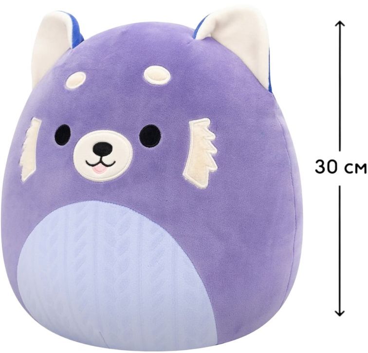 М`яка іграшка SQUISHMALLOWS - ЧЕРВОНА ПАНДА АЛДІС, 30 см, SQCR06690 6