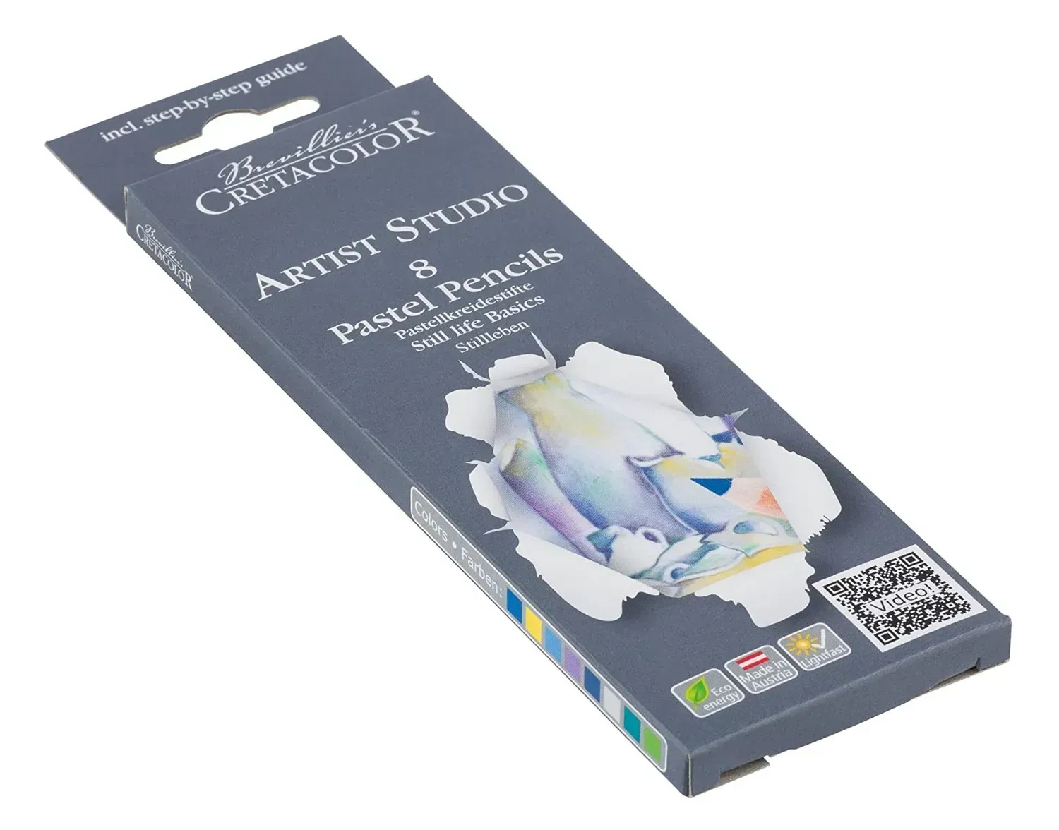 Набір пастельних олівців "Artist Studio Line" "Натюрморт" 8 шт., карт. коробка 1