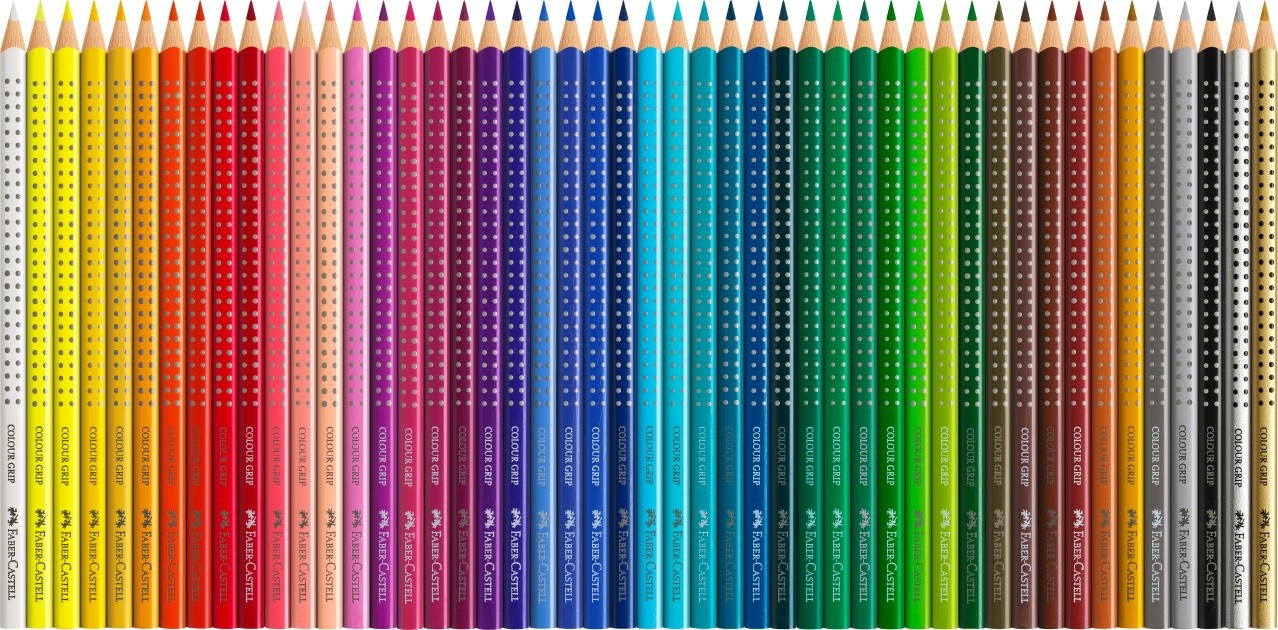 Олівці 48 кол. акварельні GRIP2001 тригранні, 112449 Faber-Castell 2