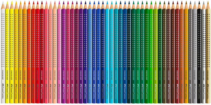 Олівці 48 кол. акварельні GRIP2001 тригранні+ аксес, 112448 Faber-Castell 1