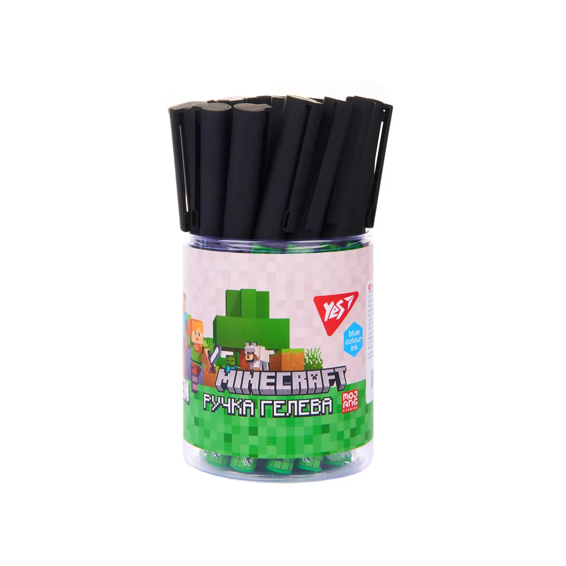 Ручка гелева "Minecraft. Boom" 0,5 мм, синя, 420464 Yes 2