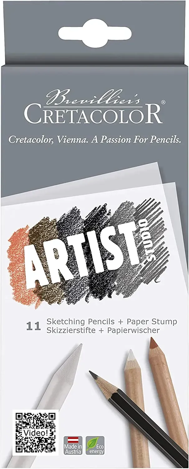 Набір олівців для рисунку Artist Studio 11шт. карт. короб. Cretacolor