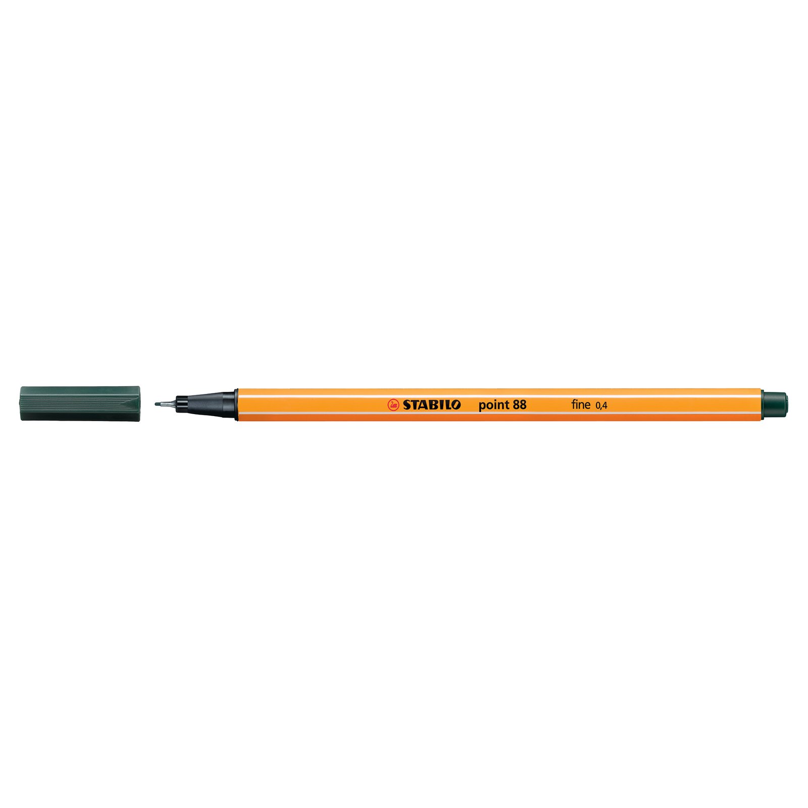 Ручка капилярная оливковая Stabilo point 88, 88/63 (3935) 1