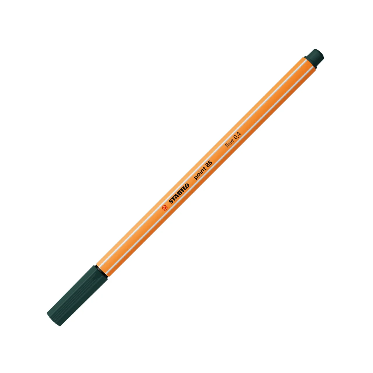 Ручка капилярная оливковая Stabilo point 88, 88/63 (3935)