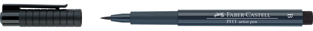 Ручка капілярна PITT Brush Artist Pen 157 темний індиго, 167457 Faber-Castell 1
