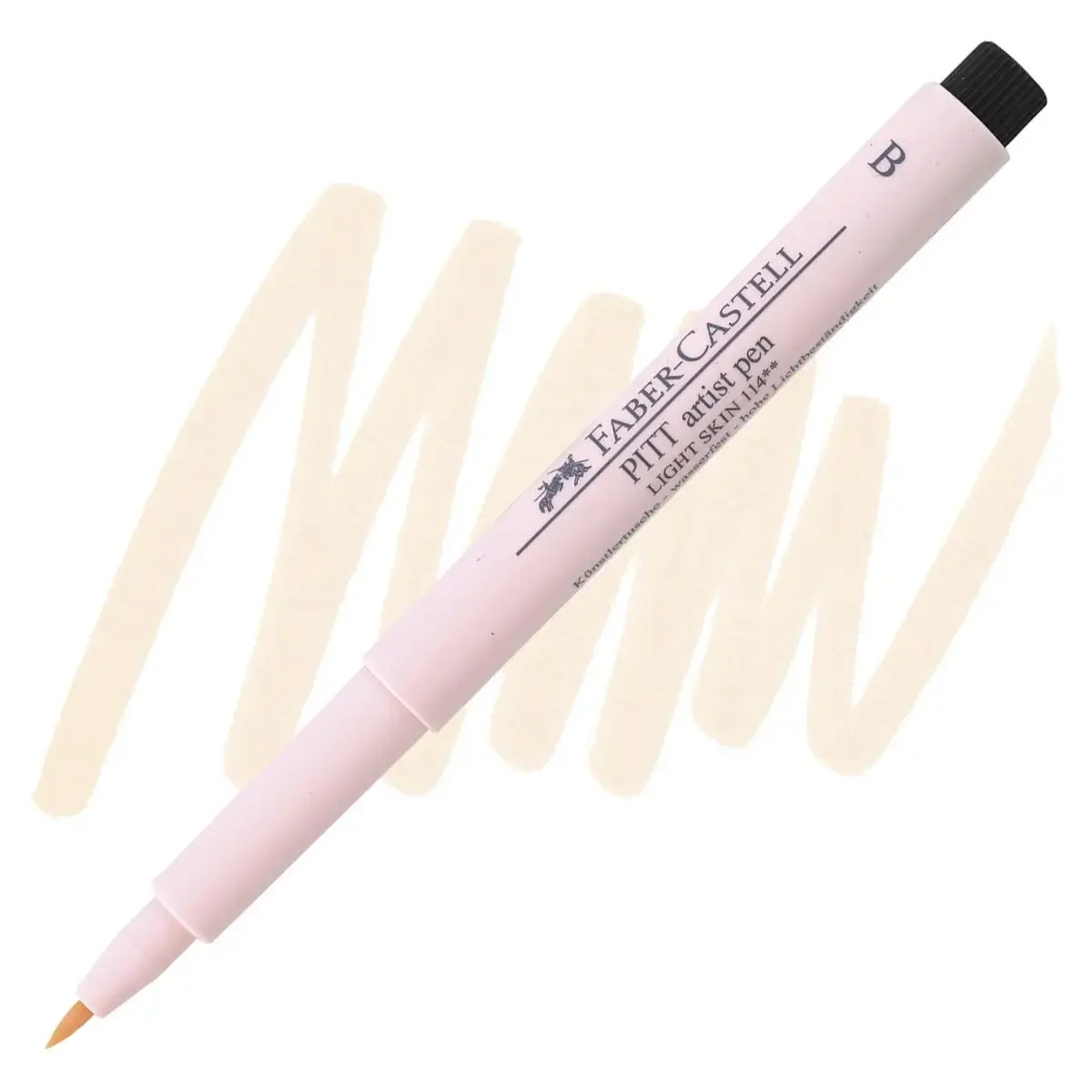 Ручка капілярна PITT Brush Artist Pen 114 світлий тілесний, 167414 Faber-Castell 1