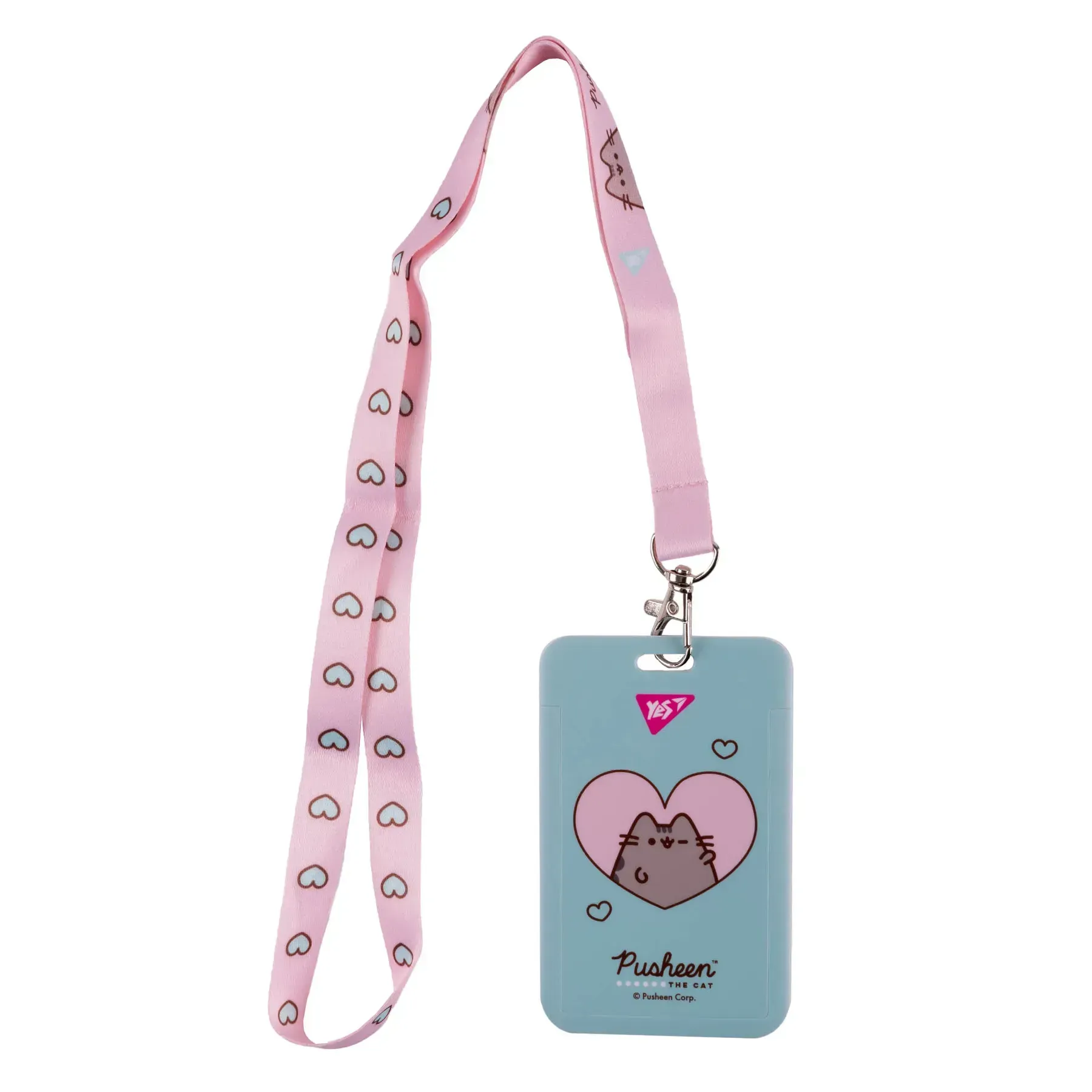 Бейдж YES на стрічці "Pusheen" вертикальний, слайдер, 940310 3