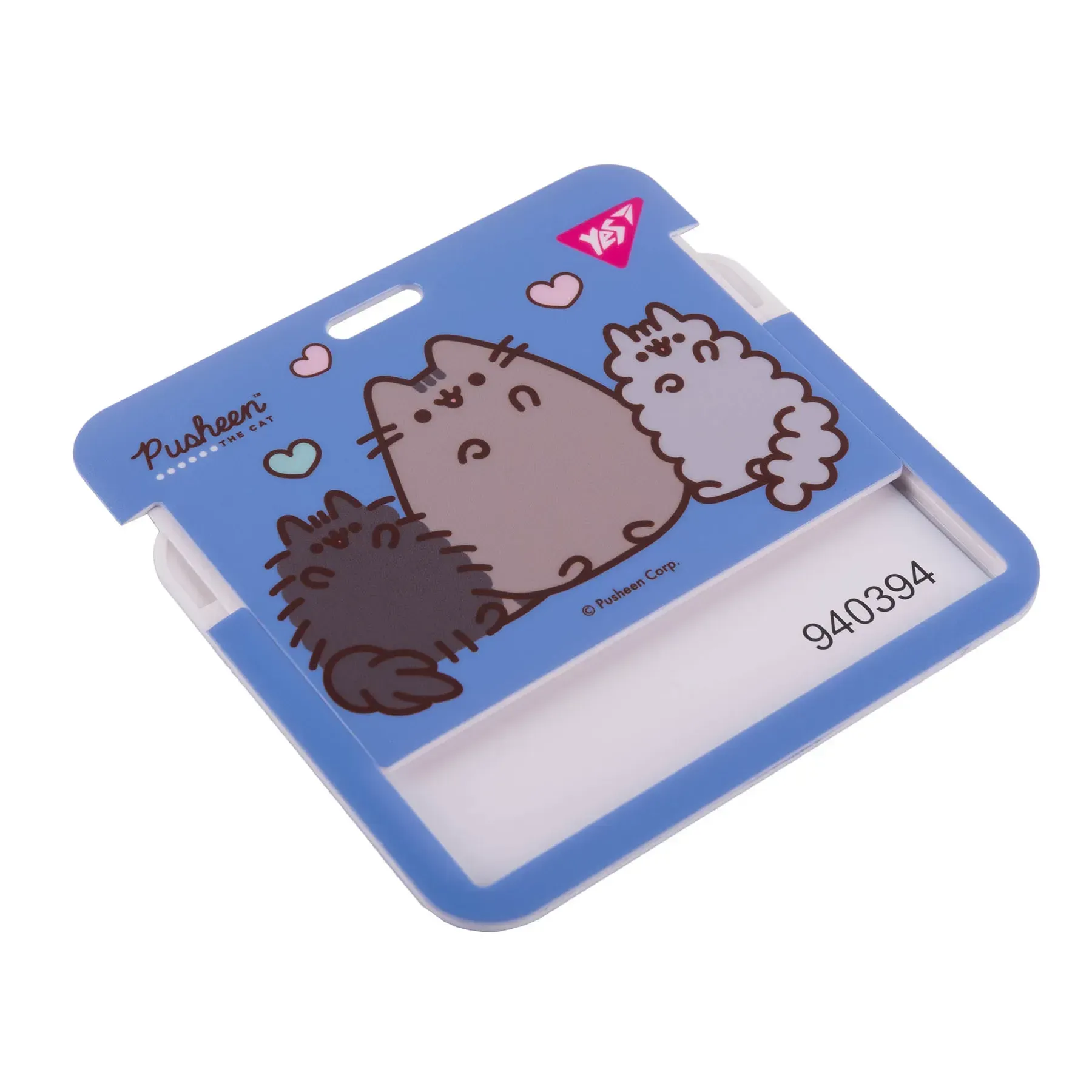Бейдж YES на стрічці "Pusheen" горизонтальний, слайдер, 940394 3