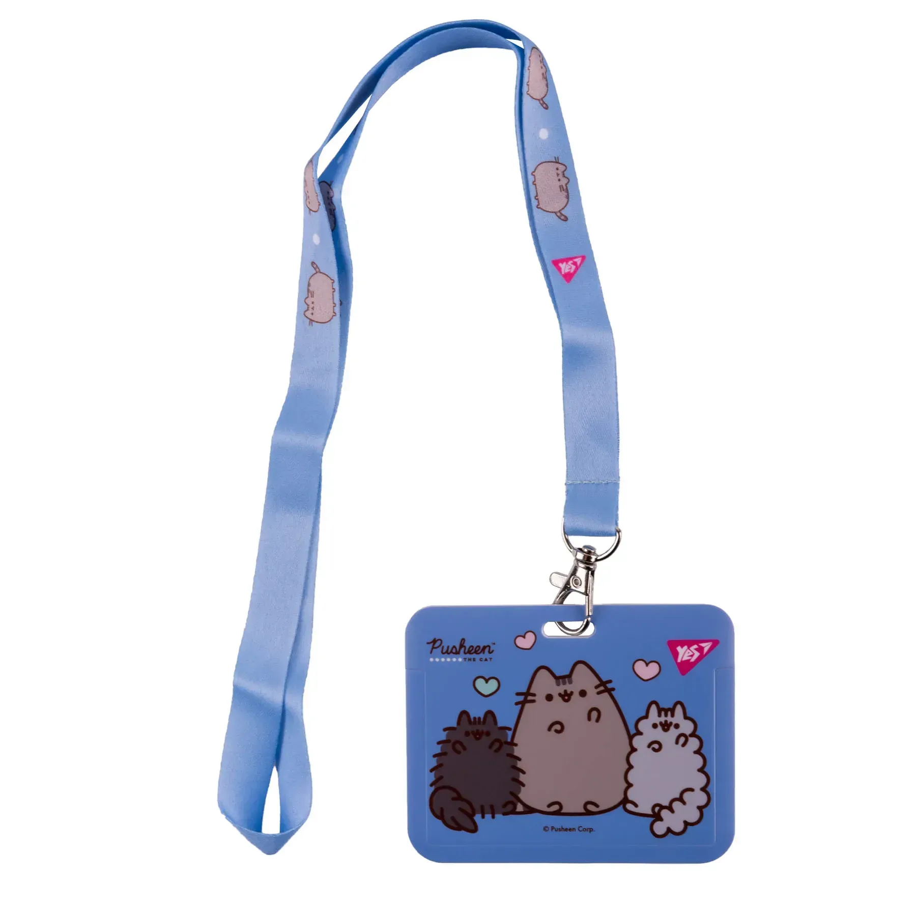 Бейдж YES на стрічці "Pusheen" горизонтальний, слайдер, 940394 5