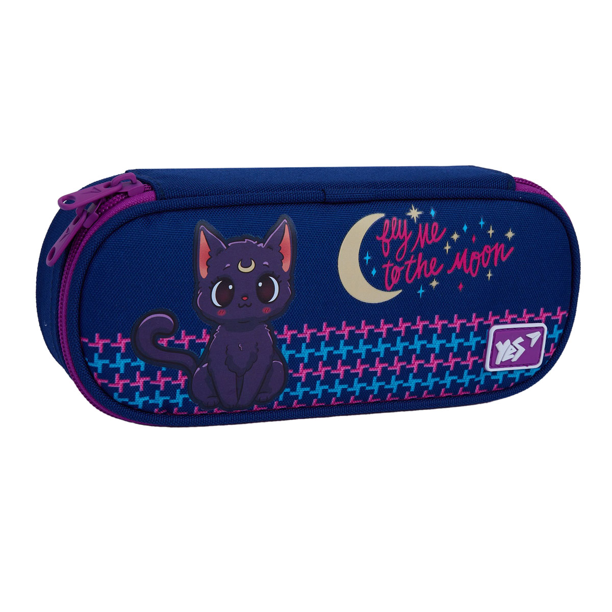 Пенал м`який YES PH-30 "Cat with the Moon", 533696