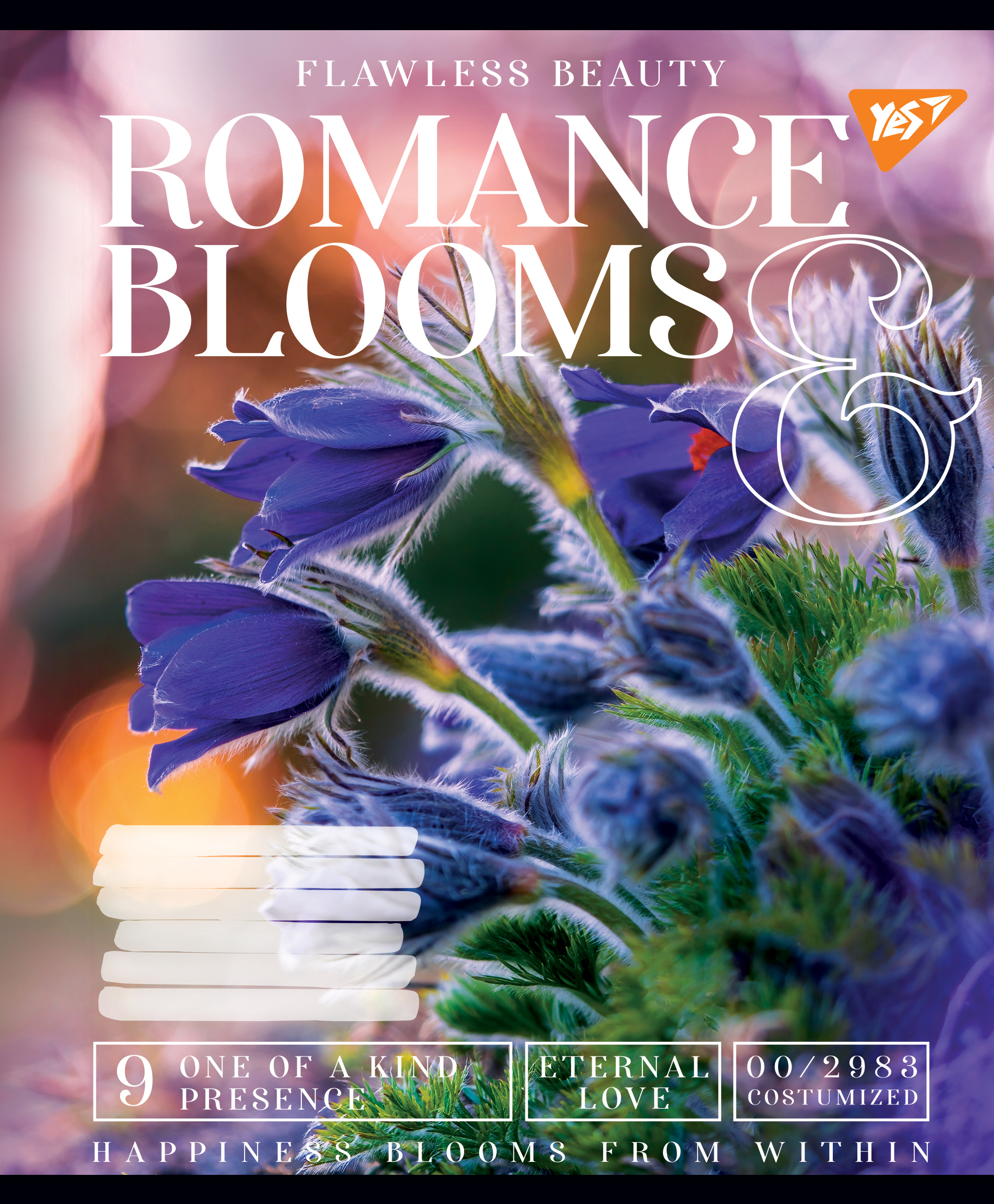 Зошит 18 кл. YES Romance blooms, 766332 3