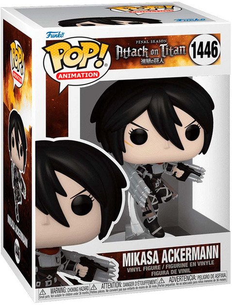 Фігурка Funko Pop серії "Атака титанів" - Мікаса Акерманн, 67929 2