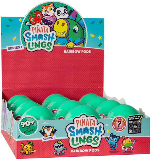 Фігурка в яйці Pinata Smashlings – Веселі Герої, 2 фігурки, в асорт., SL2009 3