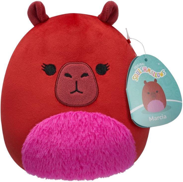 М`яка іграшка SQUISHMALLOWS – КАПІБАРА МАРСІЯ, 19 см, SQCR06581 3