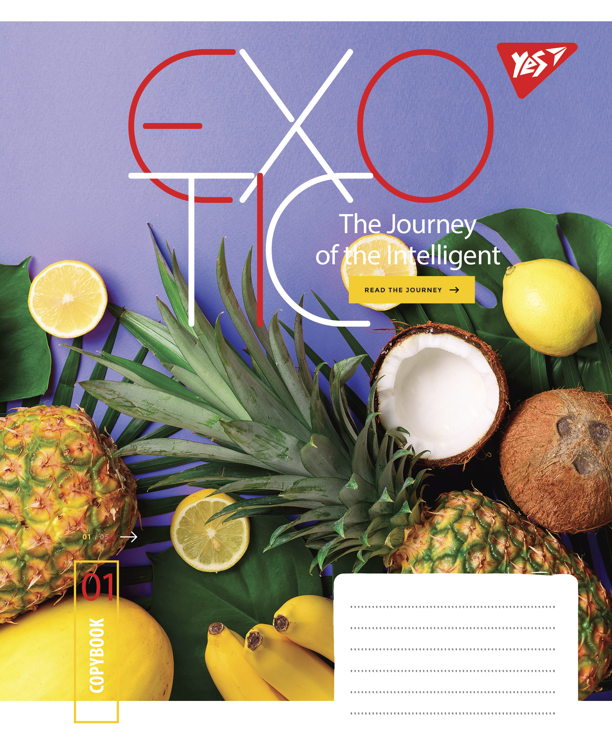 Зошит 96 лін. YES Exotic, 766128 4
