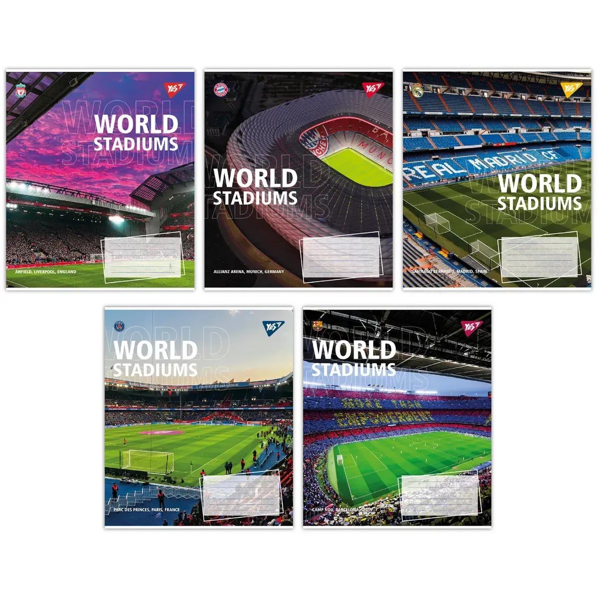 Тетрадь 24 кл. YES World stadium, 767025