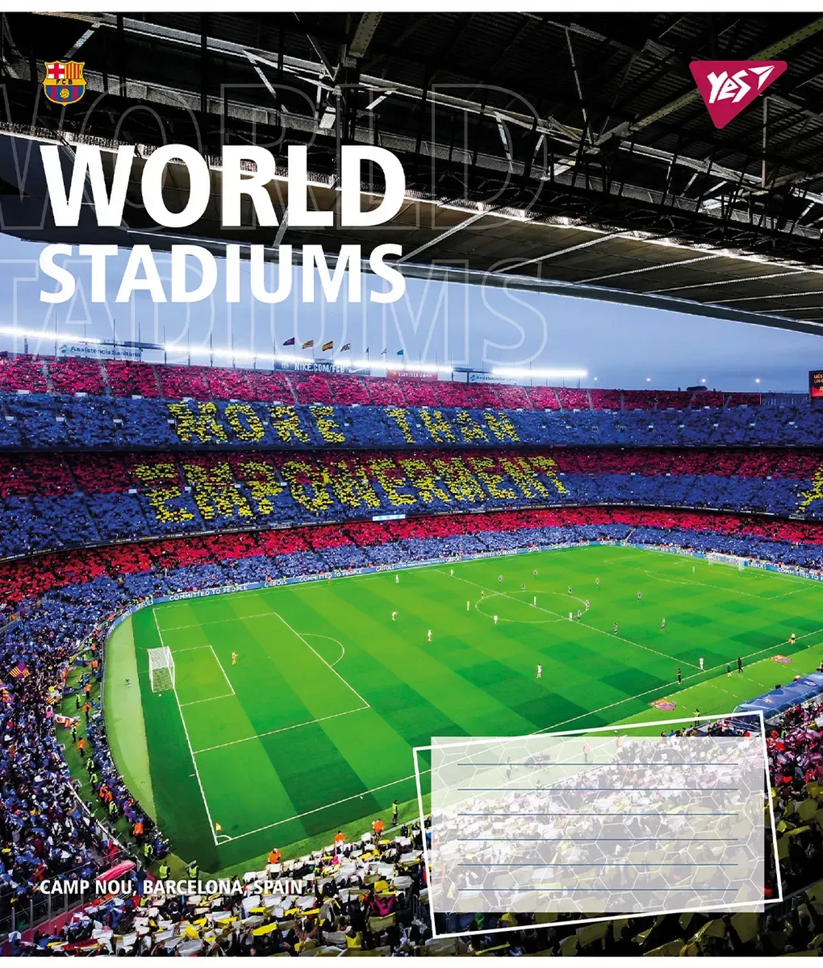 Тетрадь 24 кл. YES World stadium, 767025 1