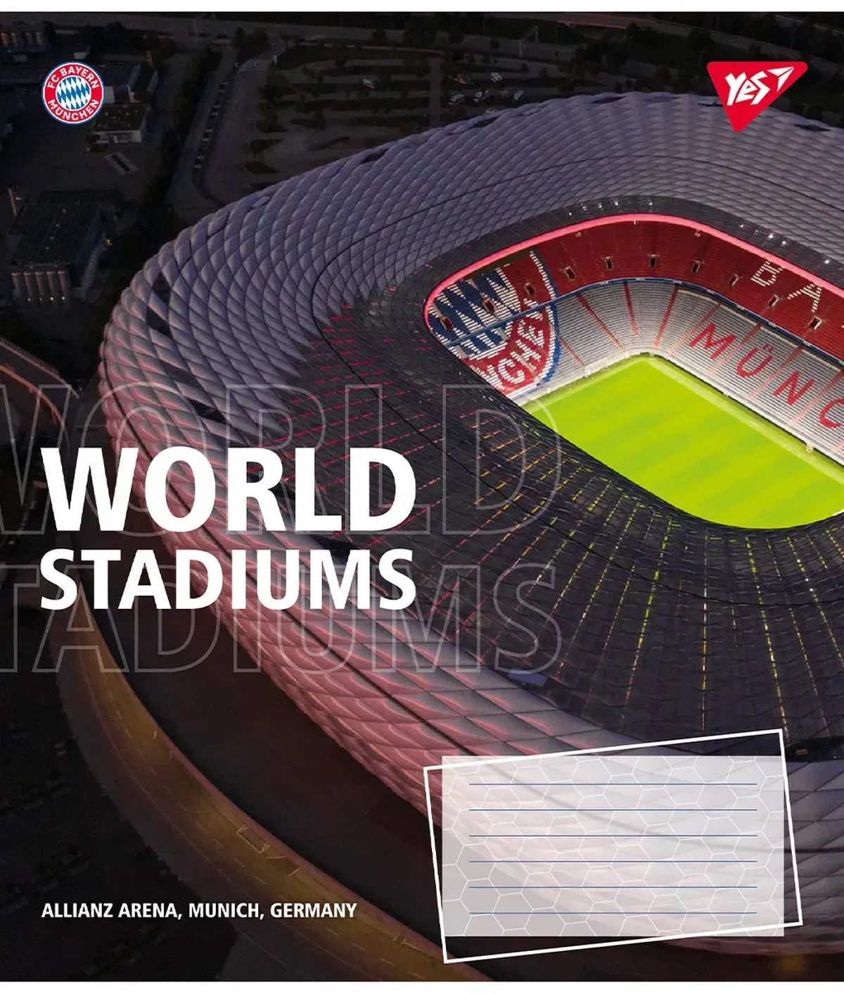 Тетрадь 24 кл. YES World stadium, 767025 2