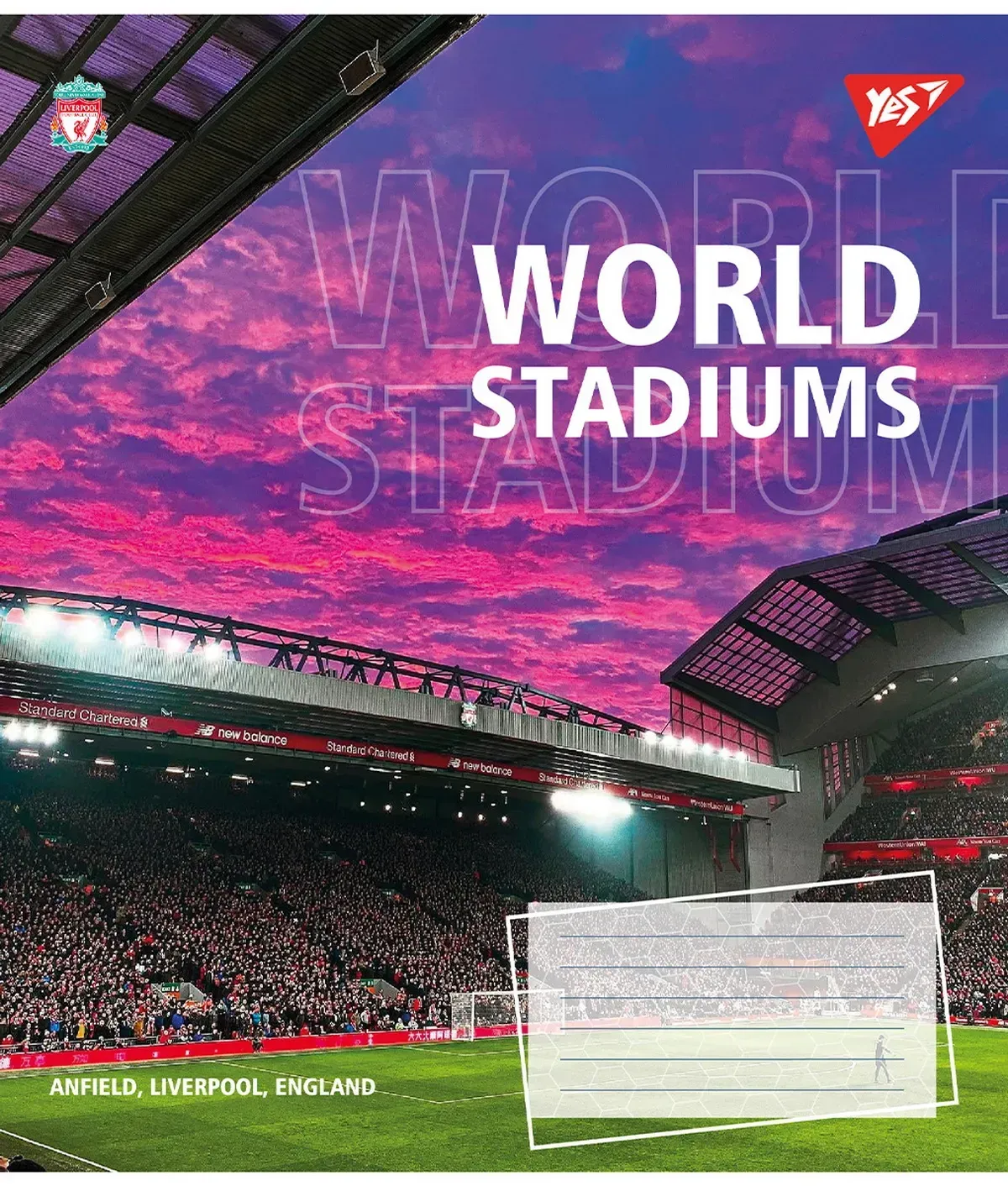 Тетрадь 24 кл. YES World stadium, 767025 3
