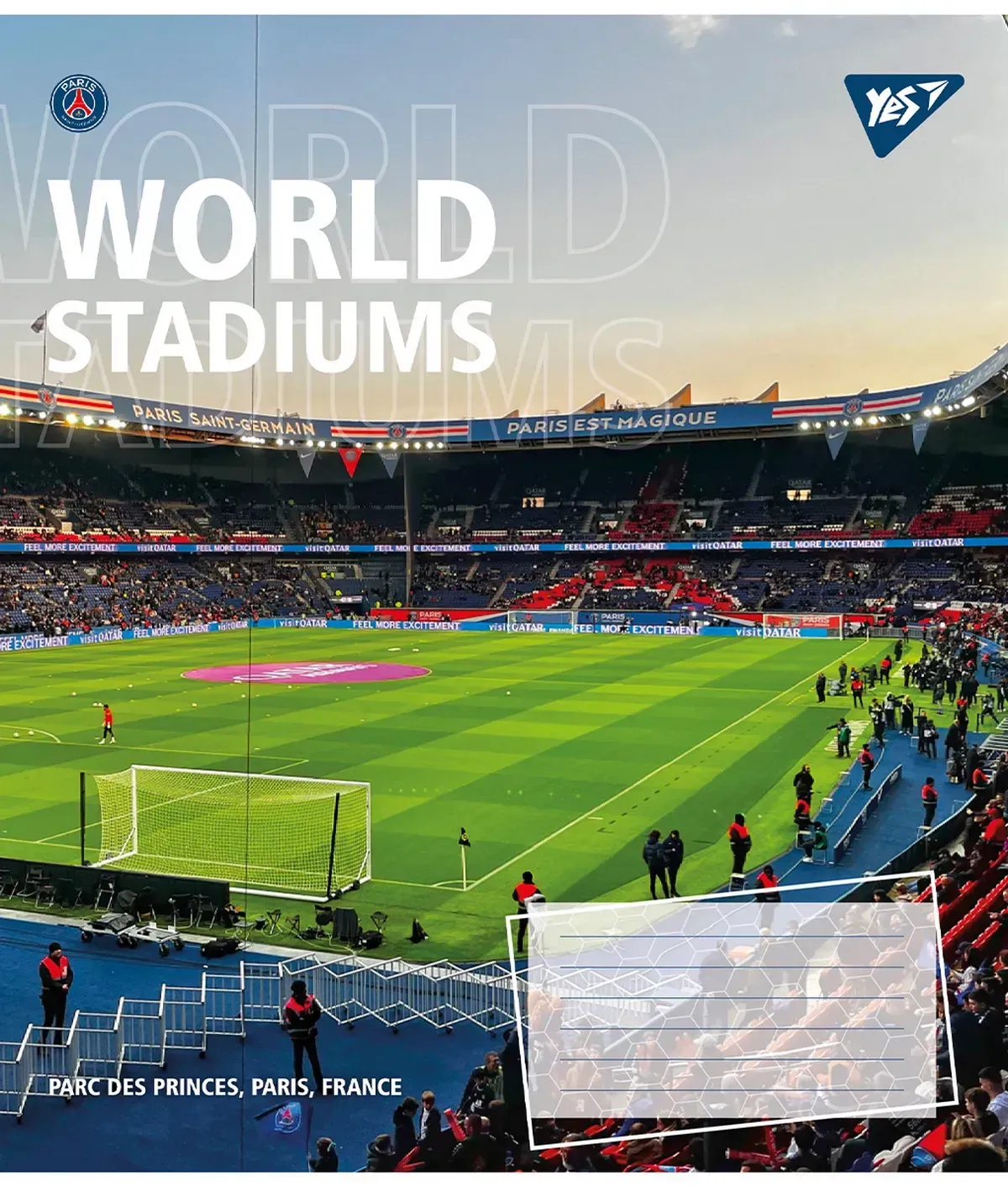 Тетрадь 24 кл. YES World stadium, 767025 5