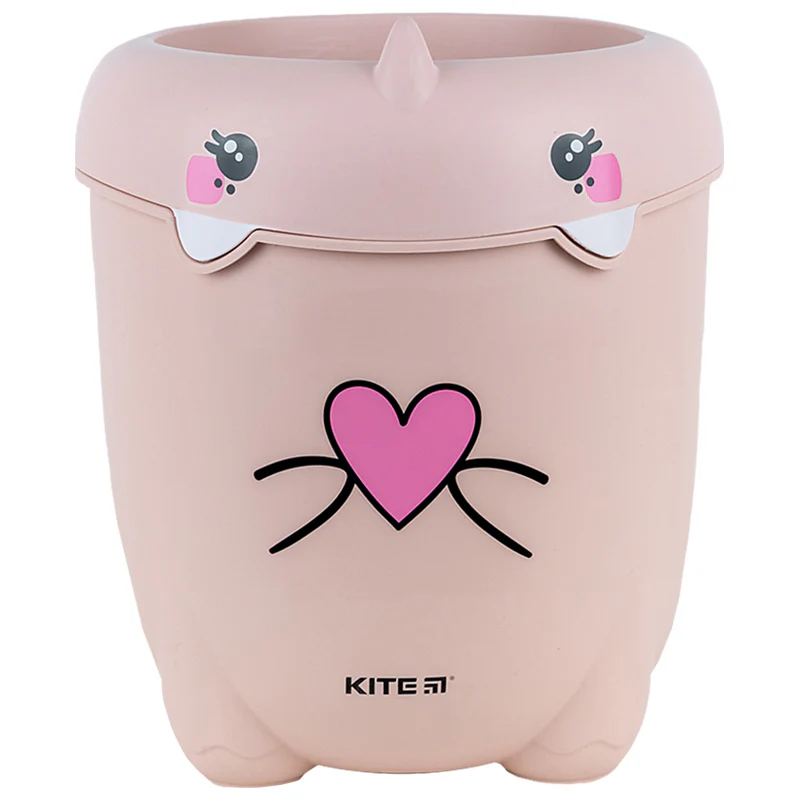 Контейнер для мусора Kite, светло-розовый, K24-005-2