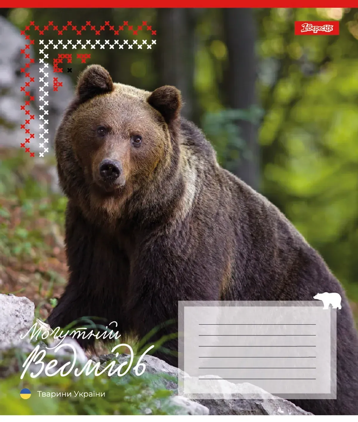 Зошит 24 лін. YES Animals of Ukraine, 767296 1